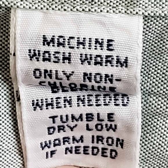 Polo Ralph Lauren Oxford Shirt Mens Size 16.5 Solid Blue LS Button Down - Picture 7 of 8